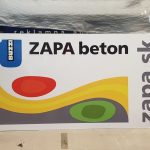 Tabuľa Zapa beton Tabuľa s ochranným laminom