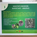 Náučný chodník - tabule z dibondu Dibondova tabuľa - Hrešná
