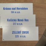 Dibond tabule - označenie Označenie cyklochodníka