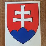 Plastová tabuľa Štátny znak SR