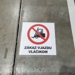 Nálepka na podlahu Nálepky na podlahu s laminom pre firmu U-shin