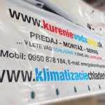 Banner na prívesný vozík Banner na prívesný vozík