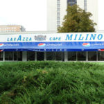 Markíza z PVC bannera s reklamou