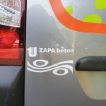 Označenie auta - logo spoločnosti ZAPA