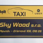 Magnet na auto TAXI BOLT a UBER