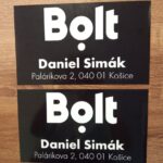 Magnetická nálepka BOLT Simak čierna