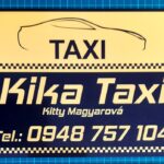 Magnetická nálepka KIKA TAXI