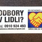 Magnetická nálepka LIDL Magnetická nálepka LIDL